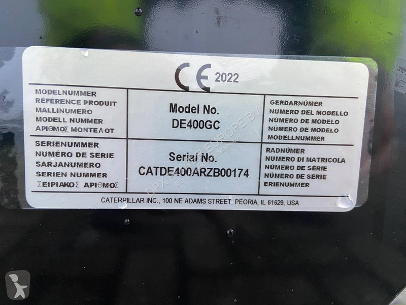 آلة لمواقع البناء Caterpillar DE400GC - 400 kVA...