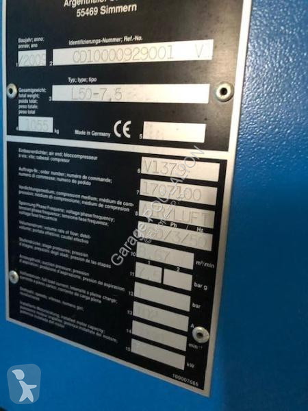 Entreprenørmaskiner Compair  L50-7,5