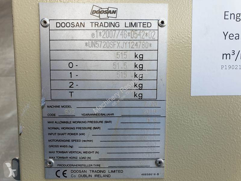 Matériel de chantier Doosan 7 / 20