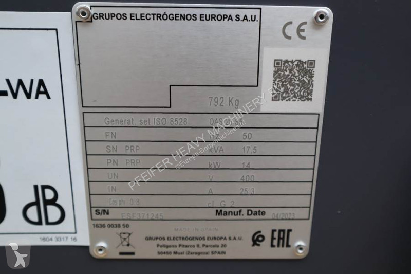 آلة لمواقع البناء Atlas Copco QAS 20 S5 Valid...