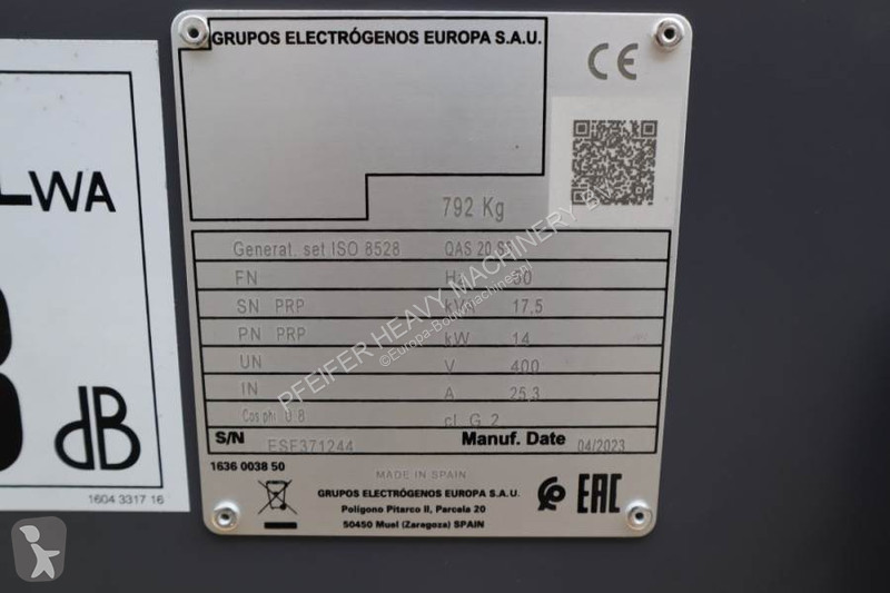 Materiaal voor de bouw Atlas Copco QAS 20 S5...
