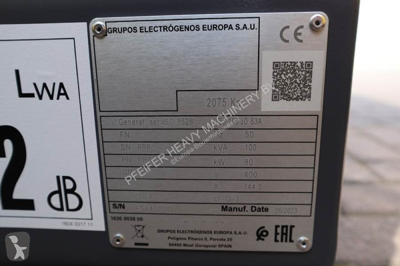 Material de obra Atlas Copco QES 105 JD S3A ESF...