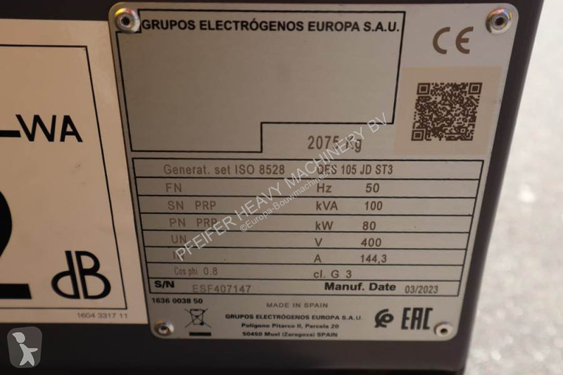 Entreprenørmaskiner Atlas Copco QES 105 JD ST3...