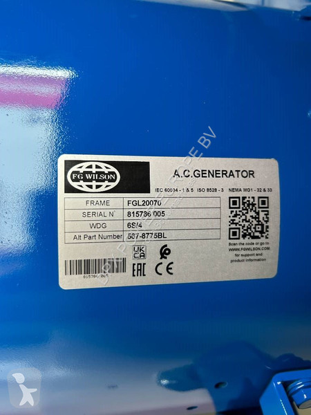 Material de obra FG Wilson P55-3 - 55 kVA...