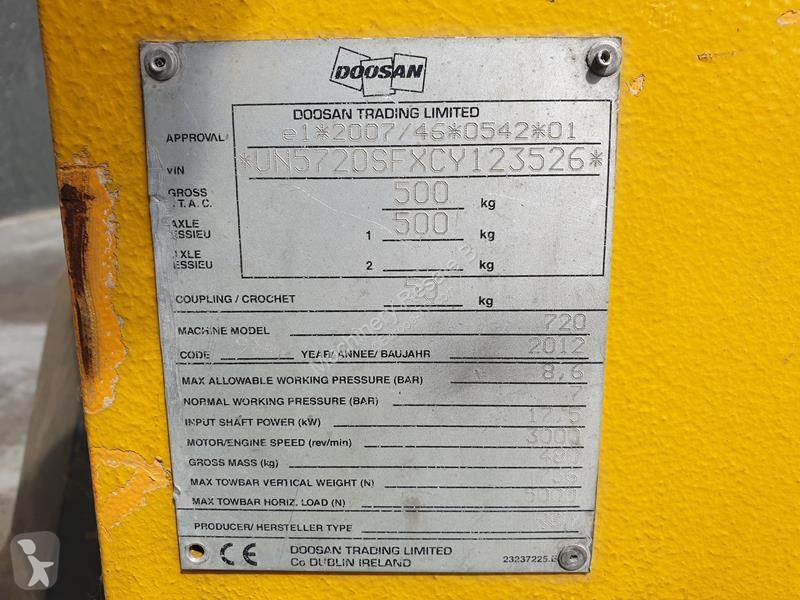 Material de obra Ingersoll rand 7 / 20