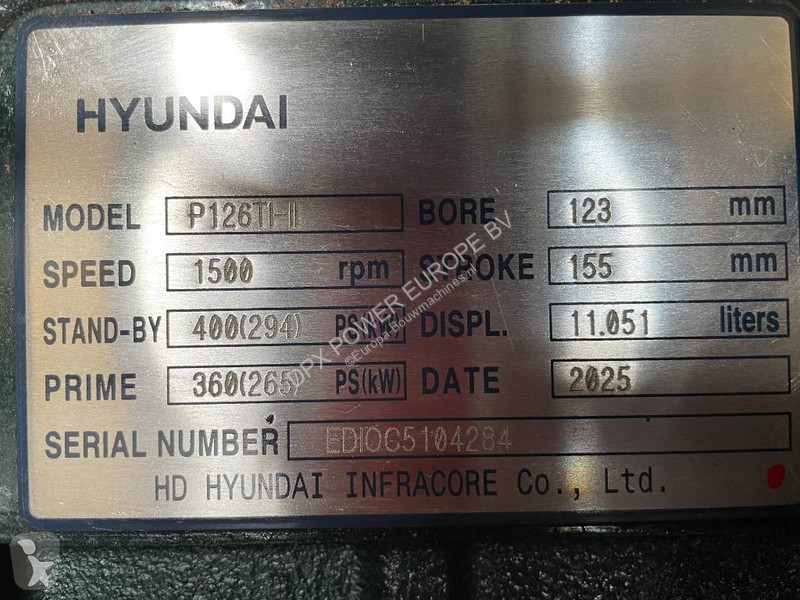 Materiaal voor de bouw Doosan P126TI-II - 330...