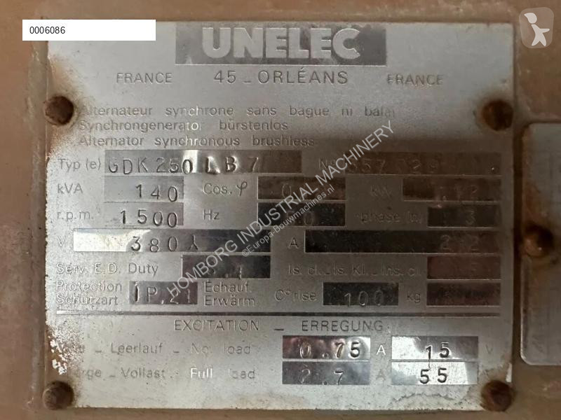 Materiaal voor de bouw Alsthom V102 unelec 140...