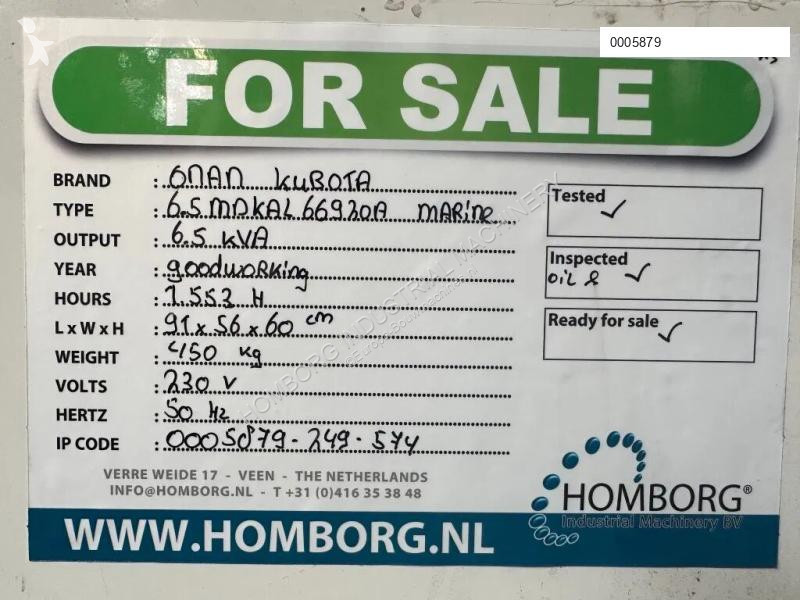Materiaal voor de bouw Kubota D1005 Onan 6.5...