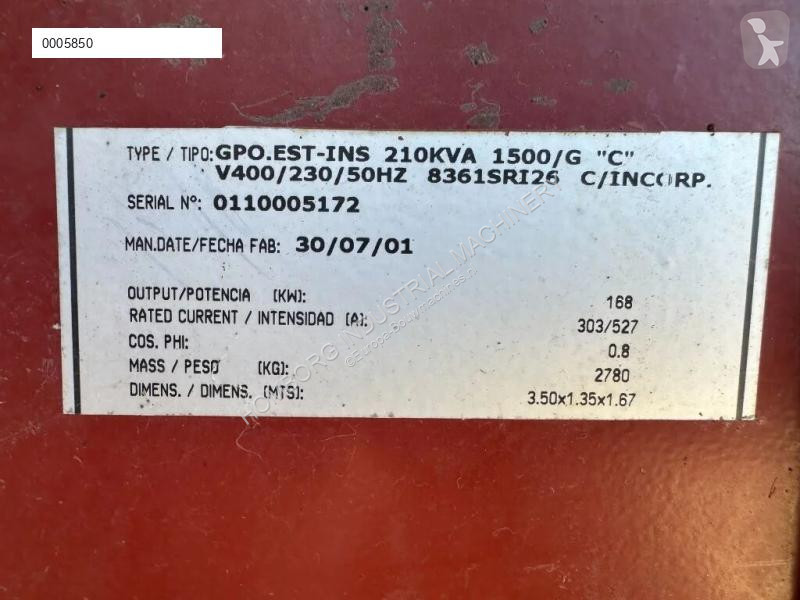 Materiaal voor de bouw Iveco 8361 SRI 26.07...