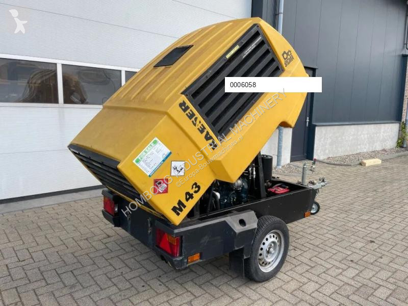 Materiaal voor de bouw Kaeser M43 Kubota 4,3 m3...