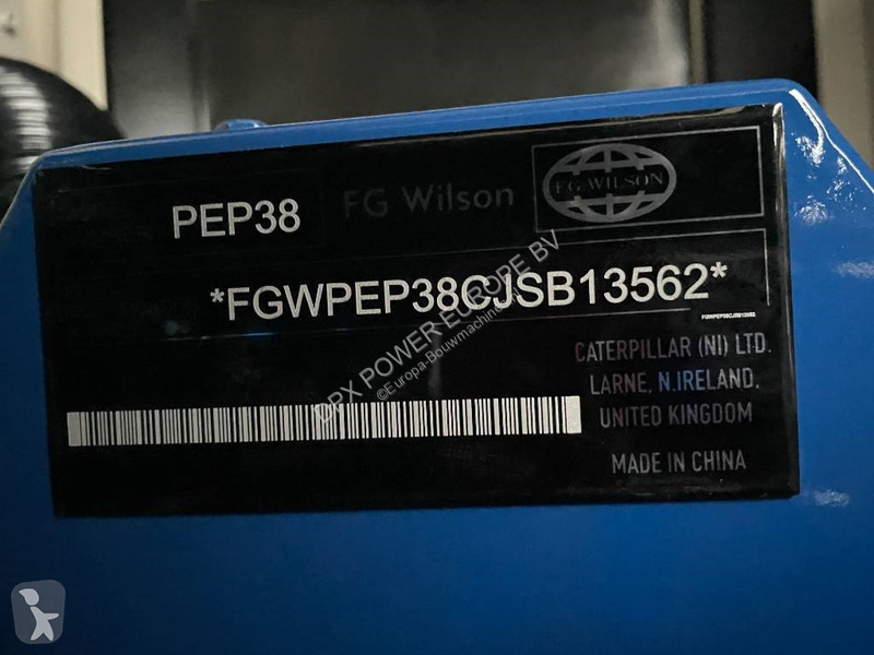 Stavebný stroj FG Wilson P65-5 - 65 kVA Genset...