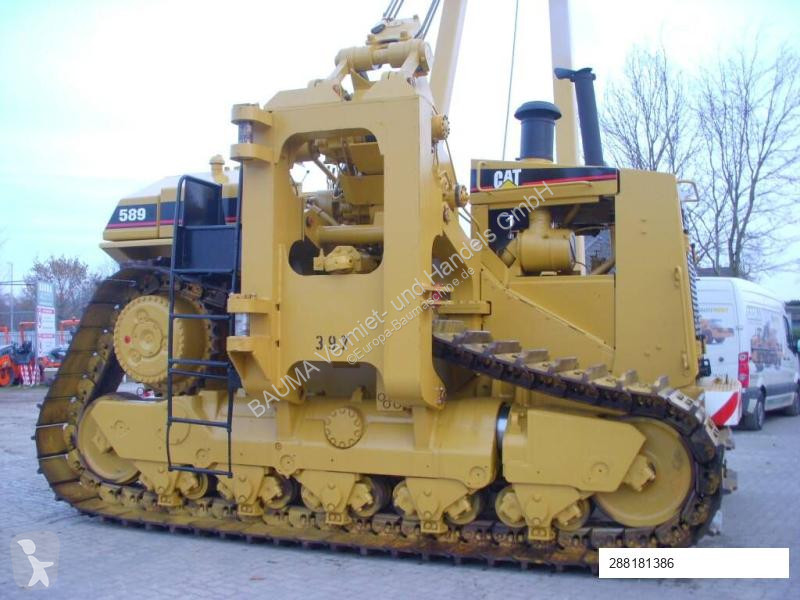 Material de obra Caterpillar 589 105 t Hubkraft...