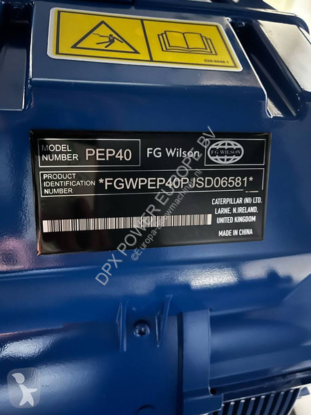 Materiaal voor de bouw FG Wilson P110-3 - 110...