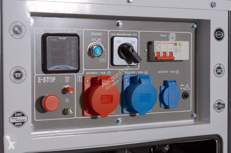 Materiaal voor de bouw Daewoo DDAE10500DSE-3G