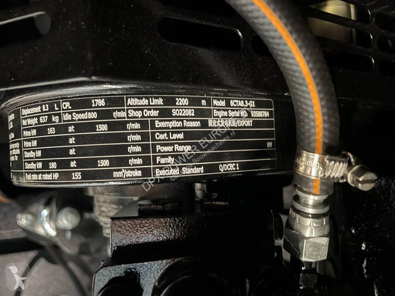 Stavebný stroj Cummins 6CTA8.3-G1 - 200 kVA...