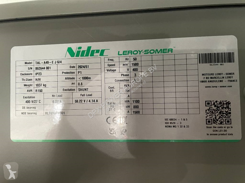 Строительное оборудование Perkins 4008TAG2A -...