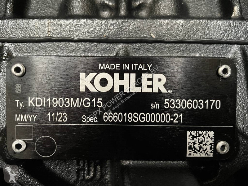 Stavebný stroj  K22 - 22 kVA Generator - DPX-17003
