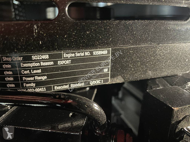 Stavebný stroj Cummins 6CTAA8.3-G9 - 275 kVA...