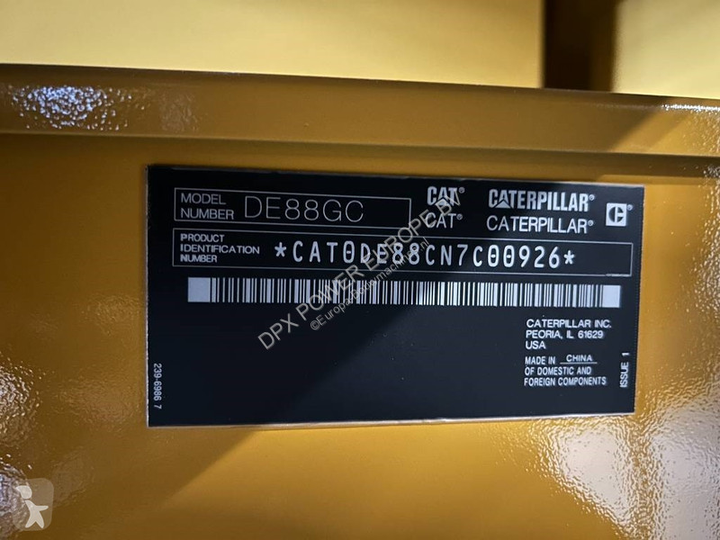 Stavebný stroj Caterpillar DE88GC - 88 kVA...