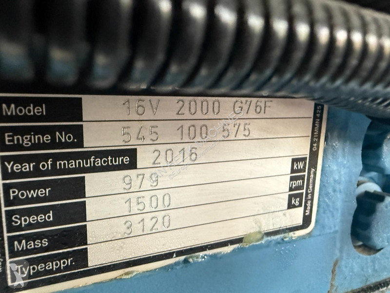 Stavebný stroj Atlas Copco DTAS 1100 1100 Kva
