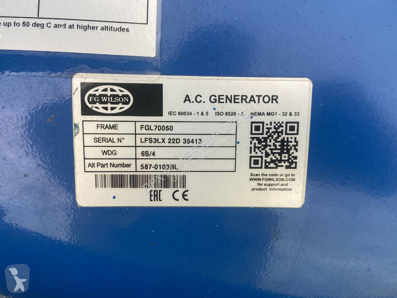 Stavebný stroj FG Wilson P1100-E1- 1.100 kVA...