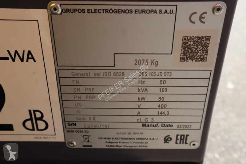 Stavebný stroj Atlas Copco QES 105 JD ST3 Valid...