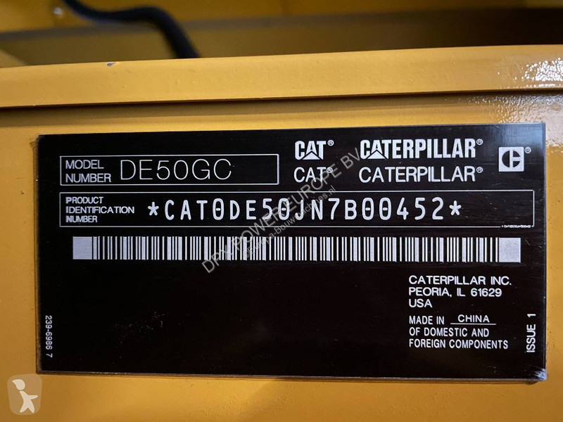Строительное оборудование Caterpillar DE50GC -...