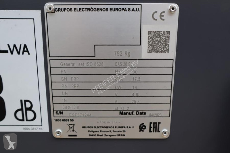 Stavebný stroj Atlas Copco QAS 20 S5 Valid...