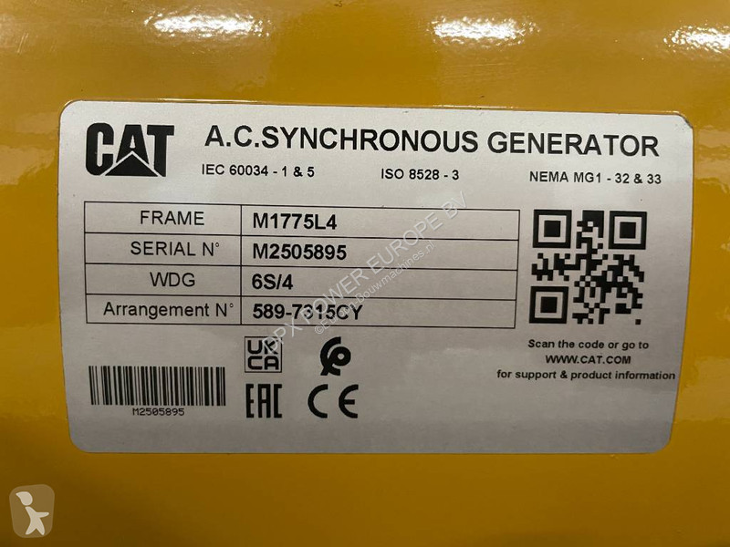 Stavebný stroj Caterpillar DE65E0 - 65 kVA...