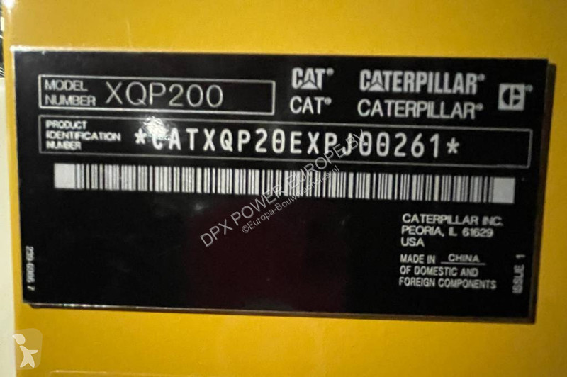 Stavebný stroj Caterpillar XQP200 - 200 kVA...