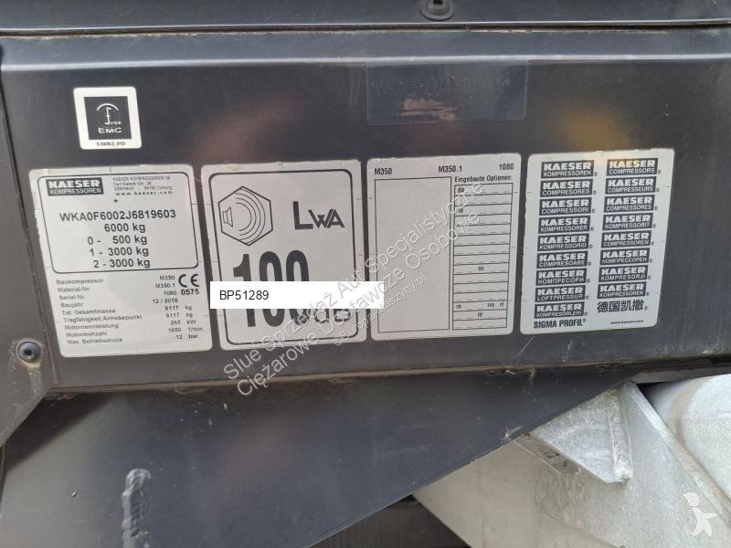 آلة لمواقع البناء Kaeser M350 Mobilny