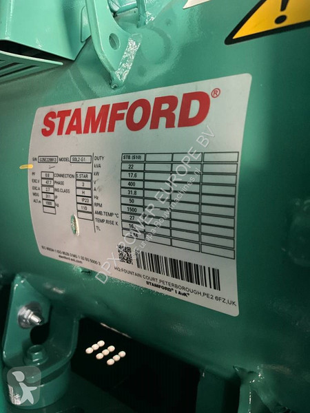 Stavebný stroj Cummins C22D5Q - 22 kVA...