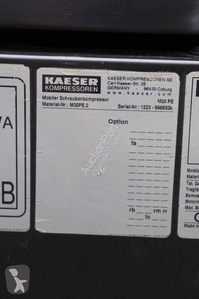 Utilaje de santier Kaeser M30