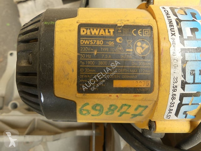 Material de obra DeWalt DW718XPS - DWS780
