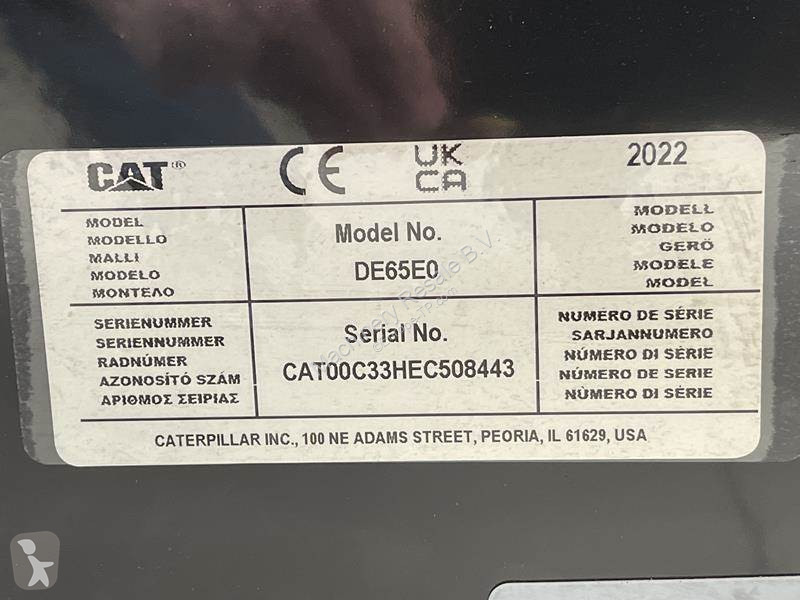 Materiaal voor de bouw Caterpillar DE 65 E 0...