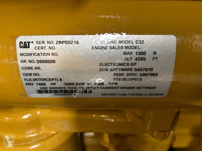 Materiaal voor de bouw Caterpillar DE1250GC -...