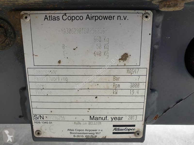 Entreprenørmaskiner Atlas Copco XAS 47 KD
