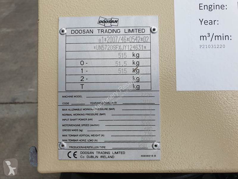 Matériel de chantier Doosan 7 / 20