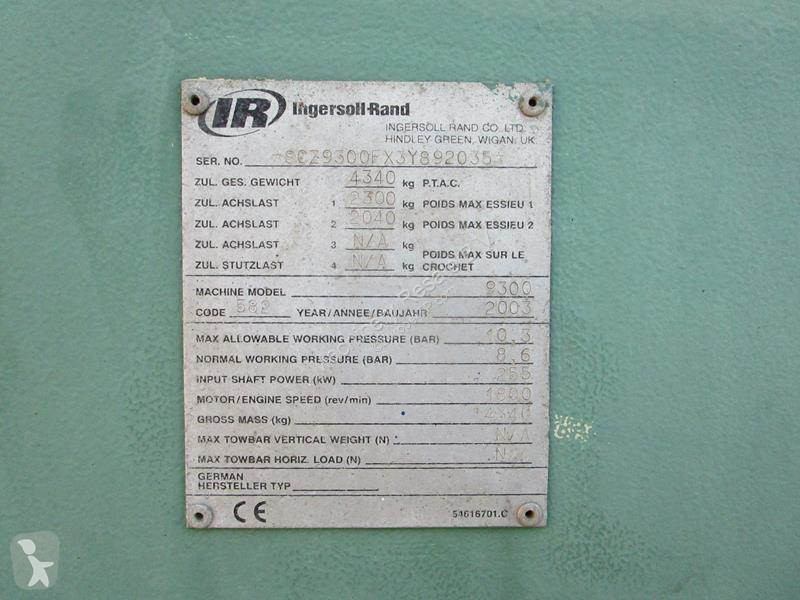 Materiaal voor de bouw Ingersoll rand 9 / 300