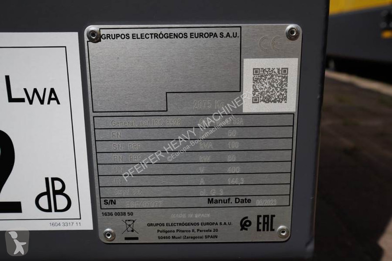 Material de obra Atlas Copco QES 105 JD S3A ESF...