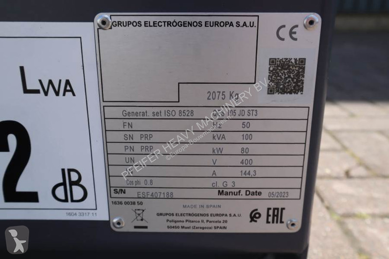 Mezzo da cantiere Atlas Copco QES 105 JD ST3...