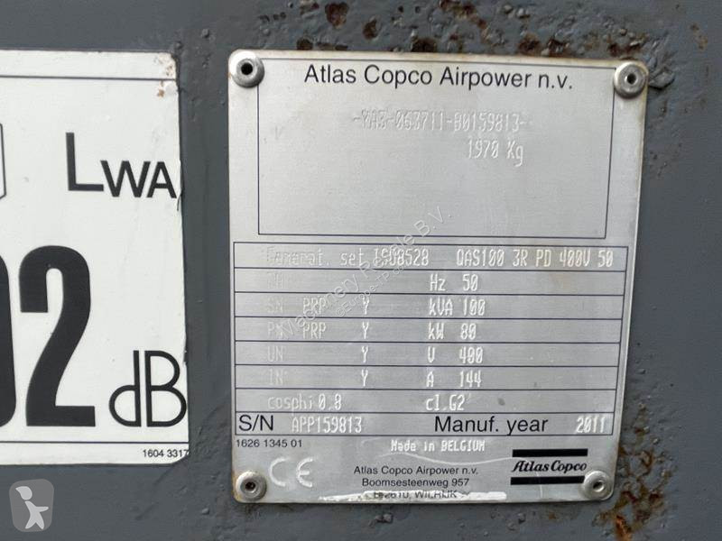 Entreprenørmaskiner Atlas Copco QAS 100