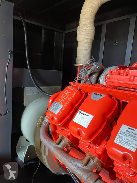 Materiaal voor de bouw Scania DC16 - 660 kVA...