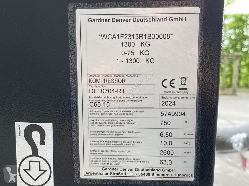 Entreprenørmaskiner Compair C 65 - 10 - N