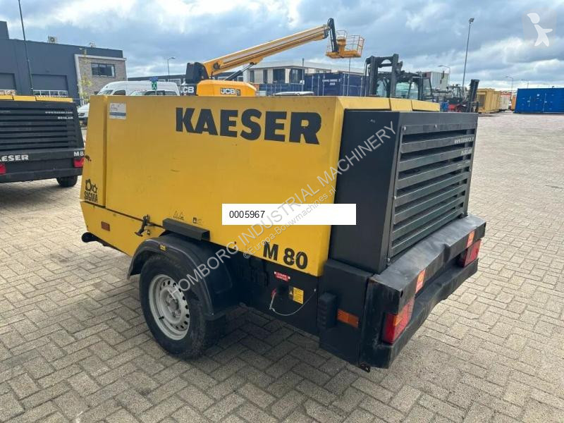 Entreprenørmaskiner Kaeser M80 Kubota 8.1 m3 /...