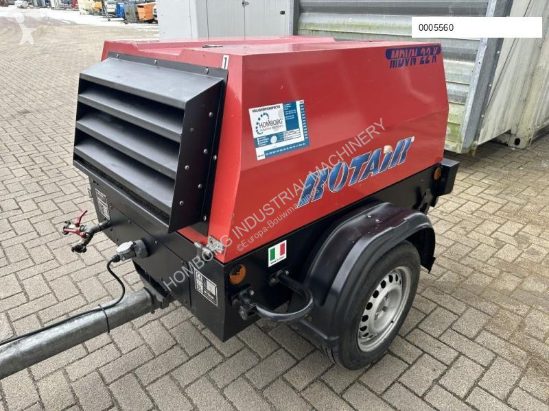 Material de obra Rotair MDVN 22 K Kubota 2000 L...