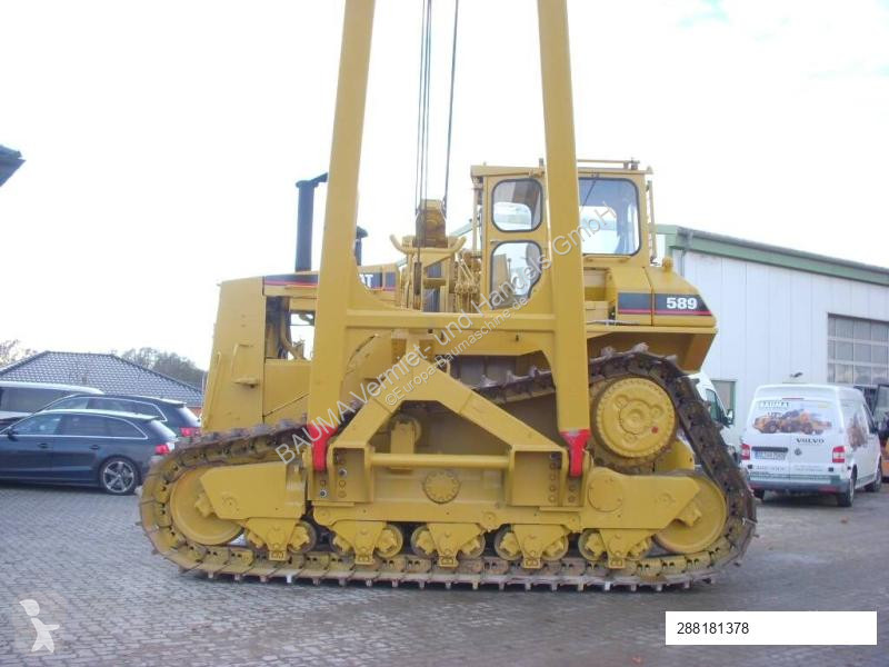 Material de obra Caterpillar 589 105 t Hubkraft...