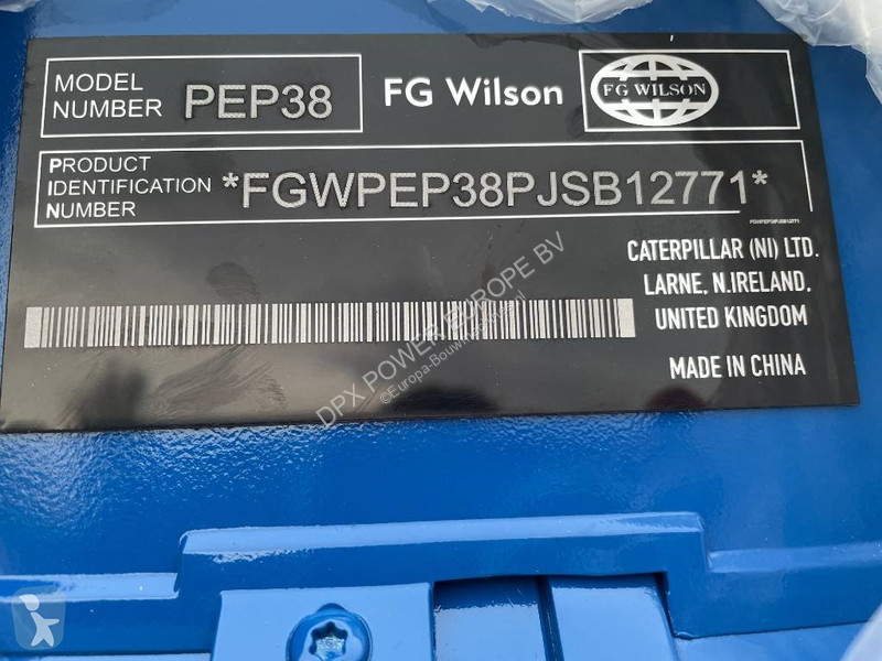 Строительное оборудование FG Wilson P50-3 - 50...