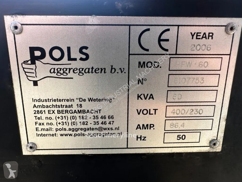 Materiaal voor de bouw Himoinsa Iveco FPT NEF...