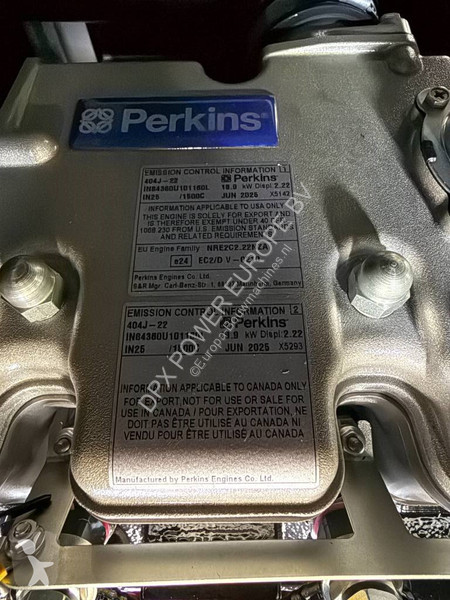 Material de obra Perkins 404J-22G - 22 kVA -...